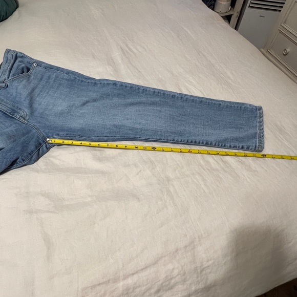 Ella Moss Juniors high waist straight leg ankle jeans Junior size 14/32 - Picture 5 of 10
